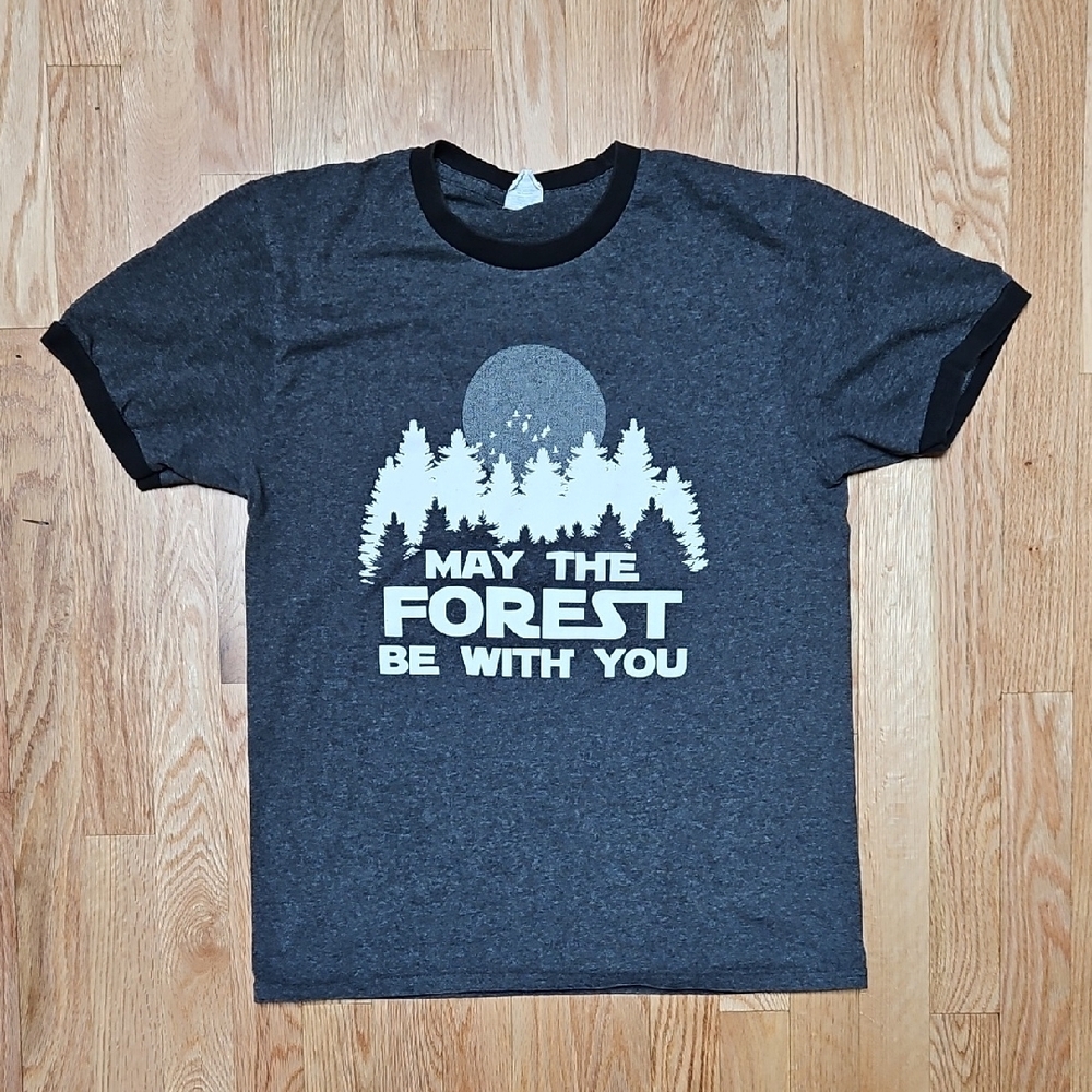 Gray Graphic T-Shirt